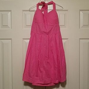 Polka Dot Pink Sundress